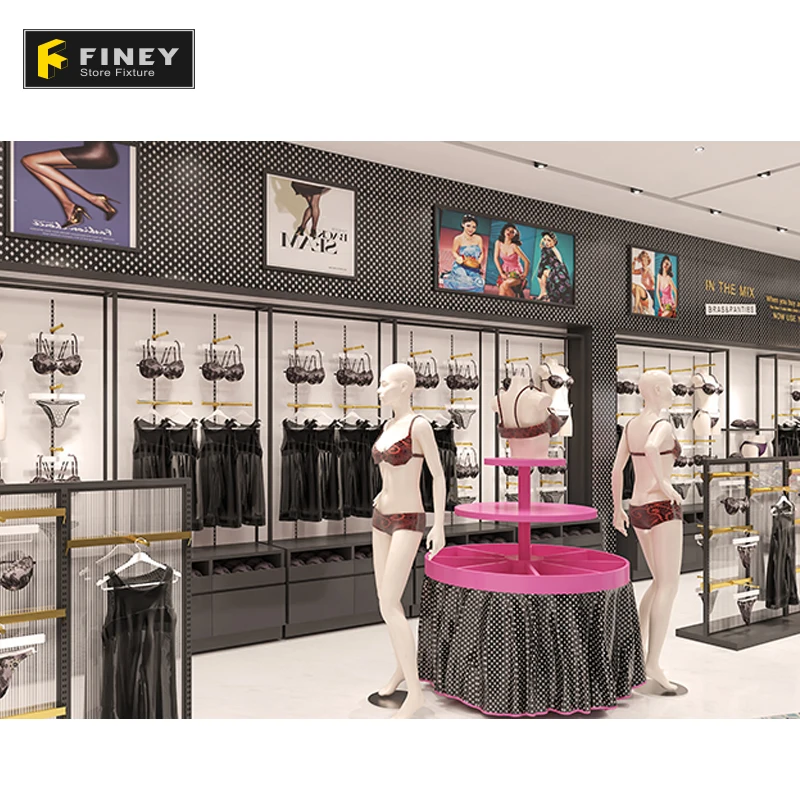 Garment Underwear Shop Interior Design Decoration Furniture