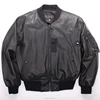 MA-1 AF flight jacket US Army Military Pilot cowhide usaf air hip hop motorcycle of environmental protection leather Men's WOMen