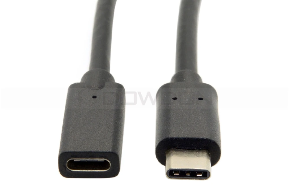 Type C Usb 3.1 Male To Usbc Female Adapter Extension Data Cable