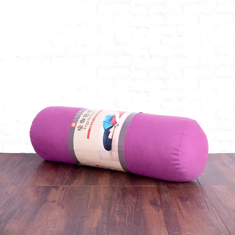 Supportive Cotton Yoga Bolster Pillow Round Cushions Buy Yoga Bolster