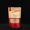 Custom Printed Ziplock Kraft Paper Stand up Pouch/ Food Packaging Bag with Zipper and Window