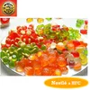 HFC gummy candy in animal shape with mixed fruit flavours