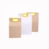 Wholesale price customized logo printing durable moisture proof size 2.5kg 5kg kraft paper rice packing bag