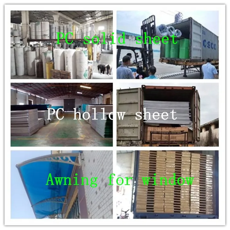 colored polycarbonate sheet polycarbonate board polycarbonate panel PC honeycomb hollow sheet