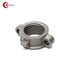 OEM customized aluminum steel impeller iron prop nut 60mm with electrogalvanizing for Scaffolding with sand casting