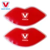 Hot selling gel PVC hot cold pack Lip Shape Ice Packs