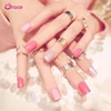 B26 artifical false finger nail press on salon false nail tips decorated false nail lovely pink long