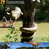 My-dino JU2-2 realistic animatronic model large rubber snake