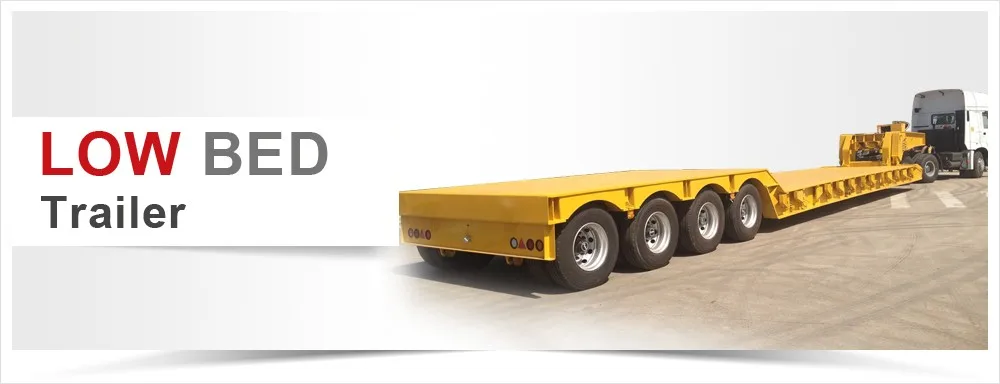 Parameters of same type product (Low bed semi trailer) .