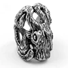 Hot Selling Creative Jewelry Cast 316L Stainless Steel Octopus Rings for Men and Women