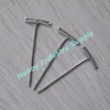 Jewelry Display Use 32mm Glossy Nickel Plated Rustproof Steel T Head Straight Insert Pin