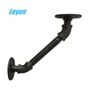 malleable iron pipe fittings flange black industrial look shelving 1/2*10inch 1 pc carbon steel long pipe industrial pipes cap