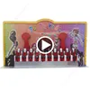 Popular amusement park trailer mounted funfair thrill crazy wave rides for sale