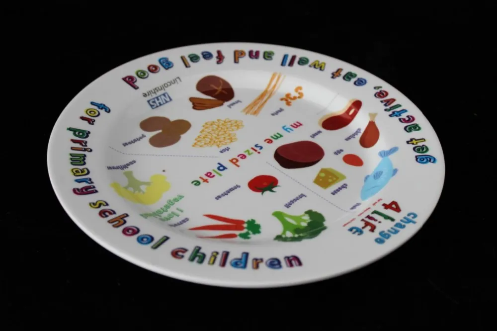 kid's 100%melamine fruit plate