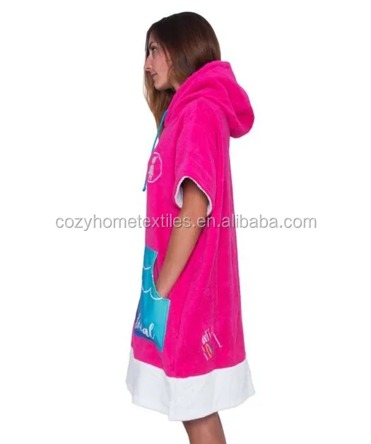 womens hooded beach towel