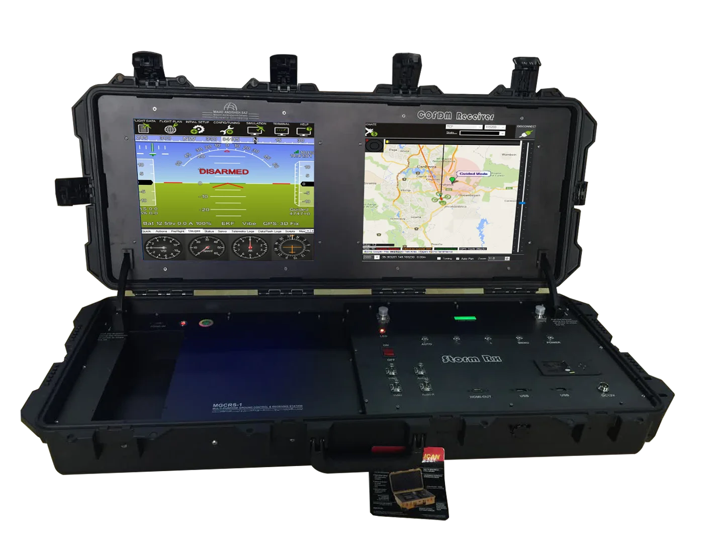 800900mhz 100km Video Data Link Uav Ground Control Station Receiver