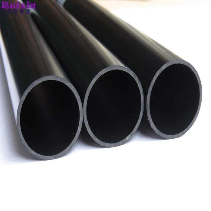 Black Hard Pvc Round Pipe 17x1.5mm Custom Available Buy Black Hard