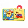 educational learning soft 3D not torn fabric book for baby