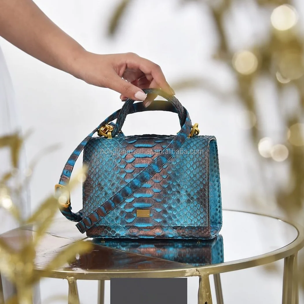 sac en serpent veritable