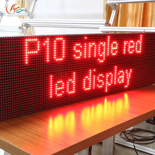 Rgx Amazing Quality P10 Red Color Led Module Outdoor 320*160mm 3 For ...