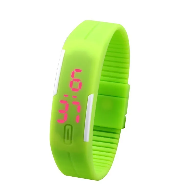 most fashionable sport square color watches silicon ultra thin led watch silicone kid watch - Color Watches most fashionable sport square color watches silicon ultra thin led watch silicone kid watch - Color Watches