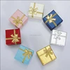24pcs Bowknot Cube Jewelry Ring case / Earring Box / hard paper gift box