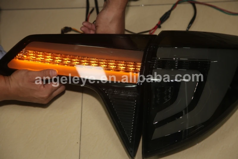 For HONDA HRV vezel LED Rear Light smoke 2013-2016