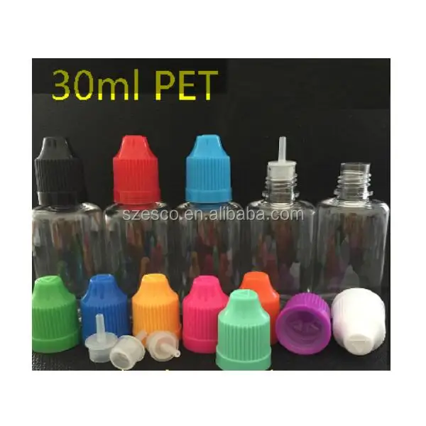 liquid bottle pet plastic 5ml 10ml 15ml 30ml 50ml 60ml 100ml 120ml e liquid dropper bottles  pet bottles