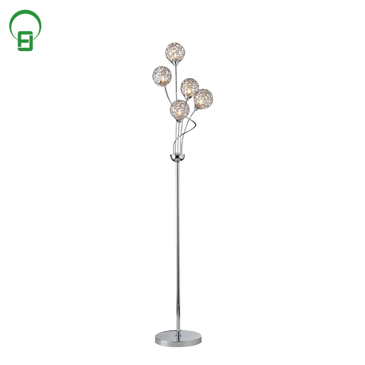 5 light floor lamp