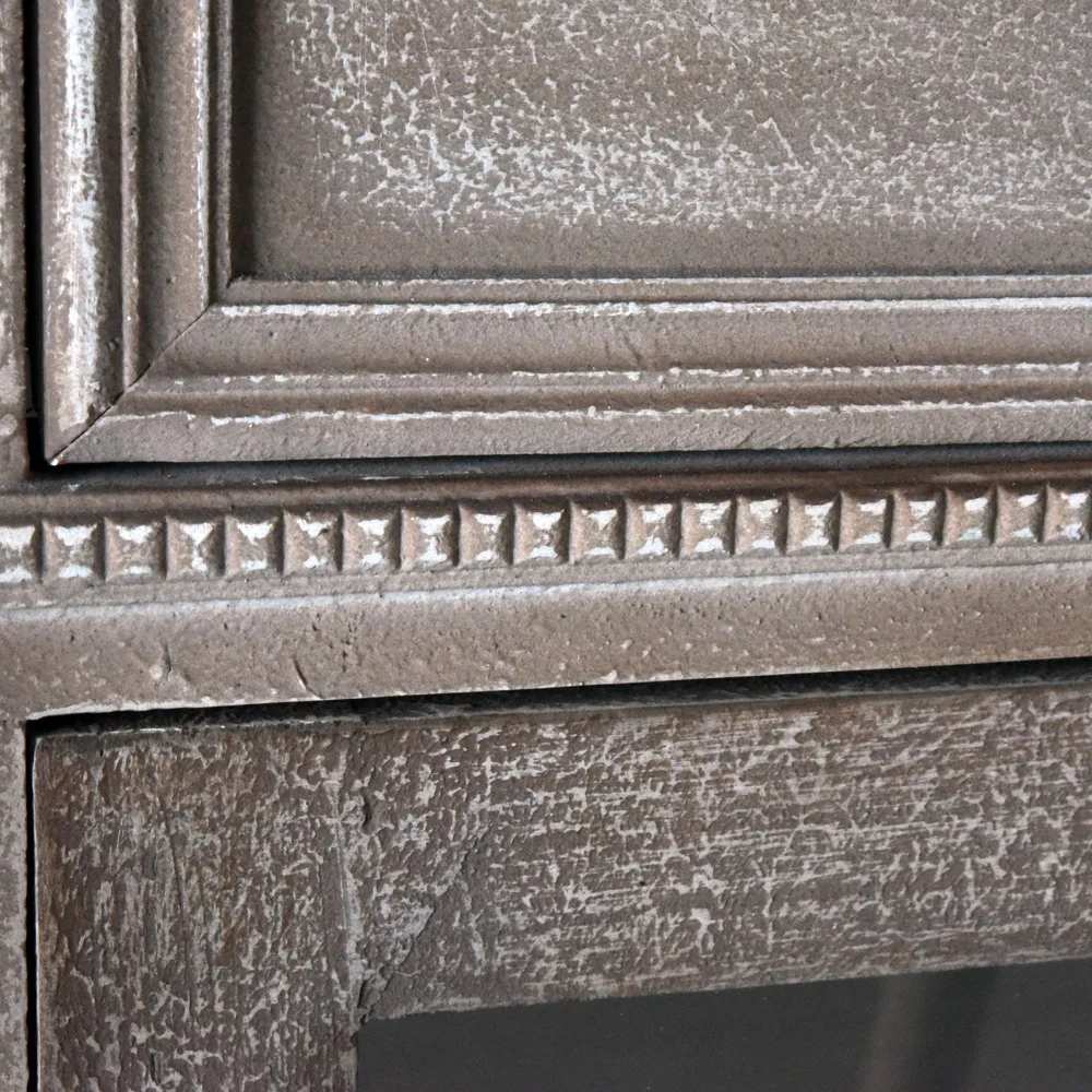 Clásico francés apenada consola gabinete/gabinete de almacenamiento