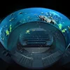 Amazing 360 Degree Round Frame Simulation Projection Screen