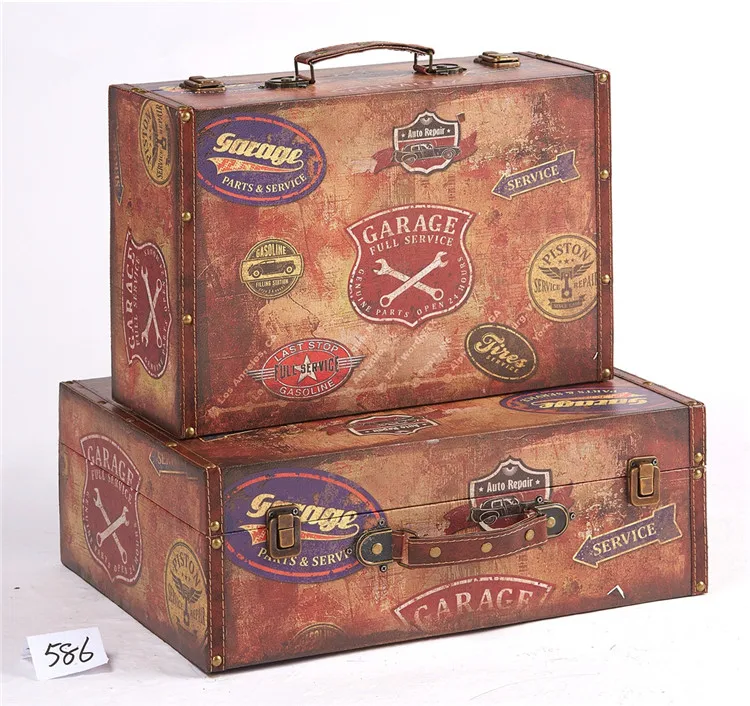 small antique suitcase