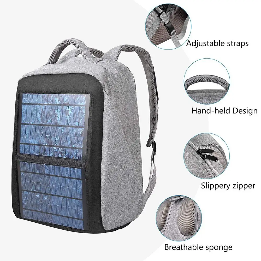 solar speaker backpack