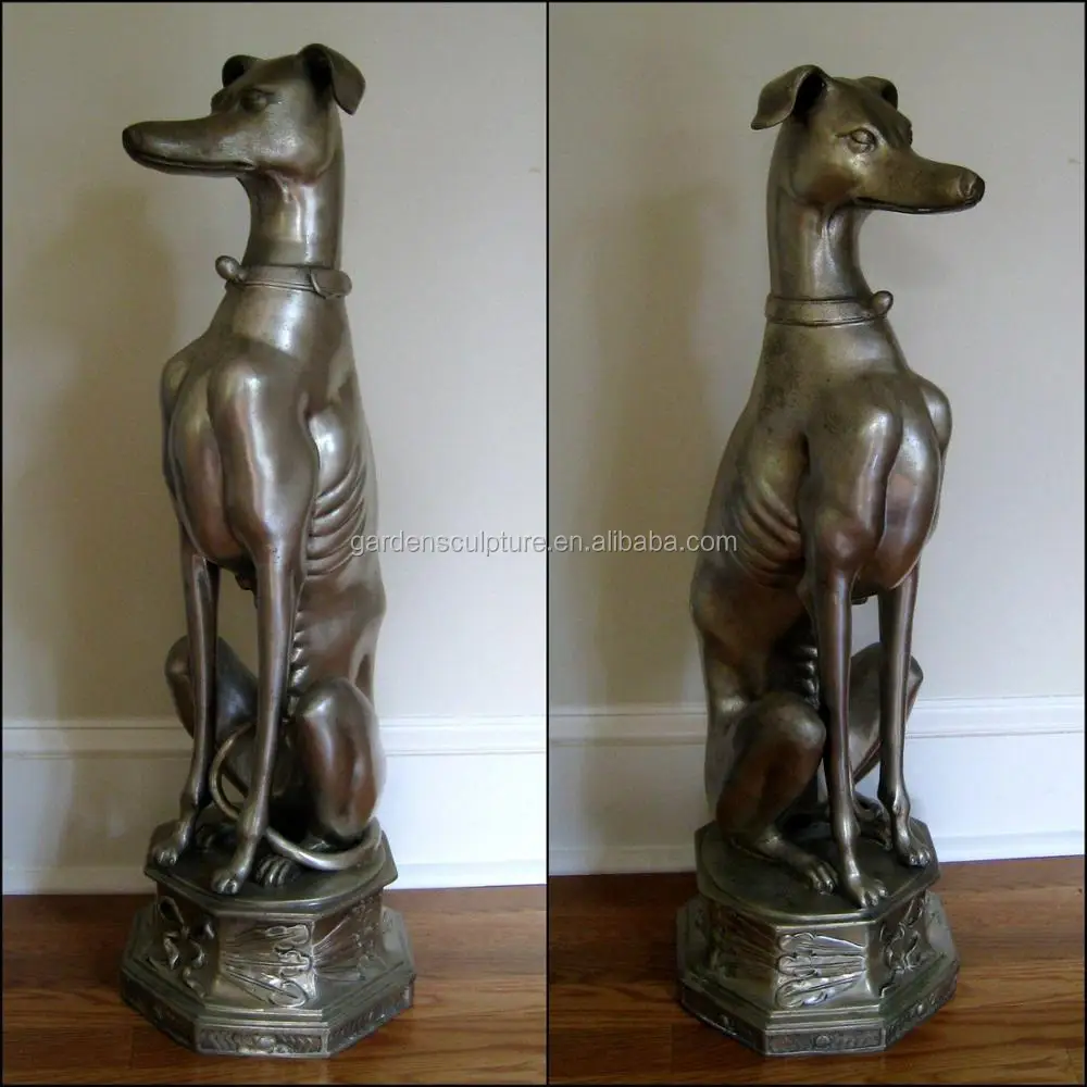 Garden And Home Decorative Life Size Bronze Animal Sculptures Garden And Home Decorative Life Size Bronze Animal Sculptures Greyhound Statue