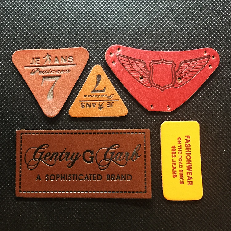 Custom Cheap Embossed Leather Patch - Buy Embossed Leather Patch,Cheap ...