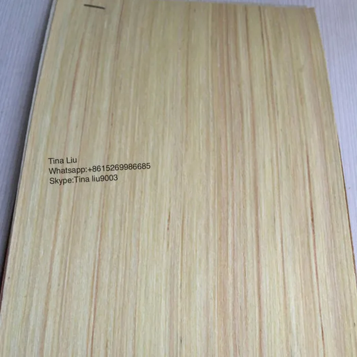 decorative engineered wood gurjan face veneer