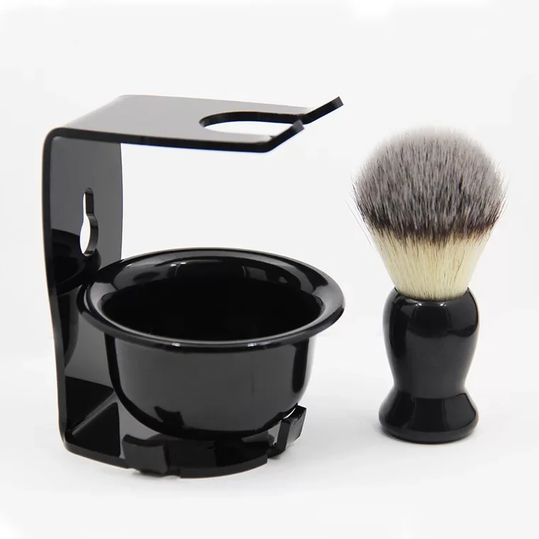Shaving Brush and bowl badger shaving mug and brush set, View Shaving