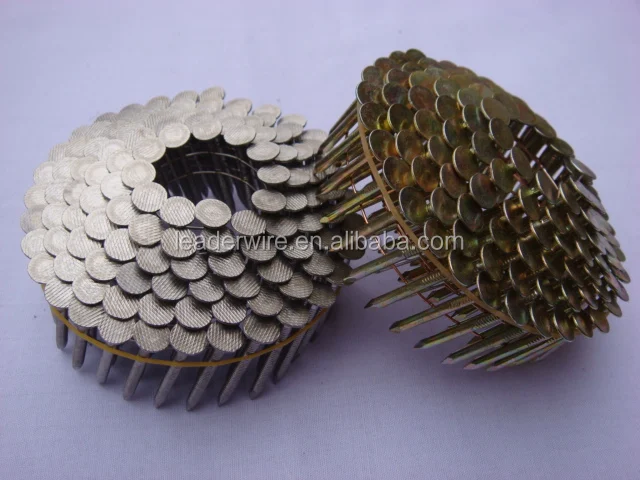 Roofing coil nails