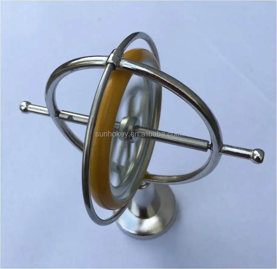Metal Gyroscope Spinners Gyro Sciences Educationals Learning Balances Toys HU 