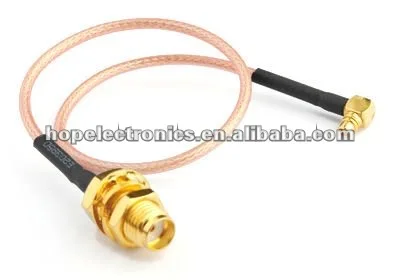 22CM SMA(F) TO MCX(M) RG316 cable/rf cable