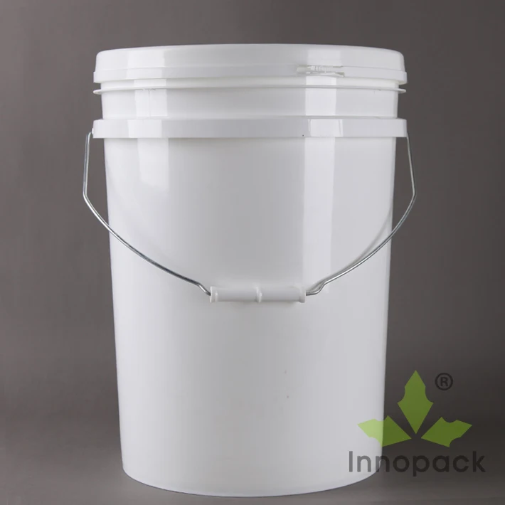 Leakproof Airtight Paint Sealer 5 Gallon Plastic Bucket With Handle And Lid Buy 5 Gallon