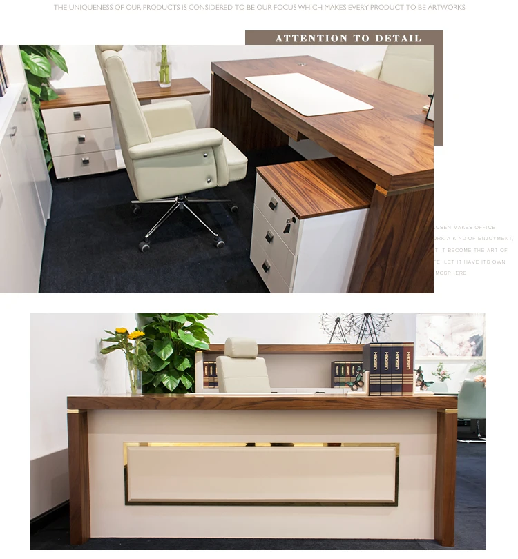 High Quality BOSS office table executive desk