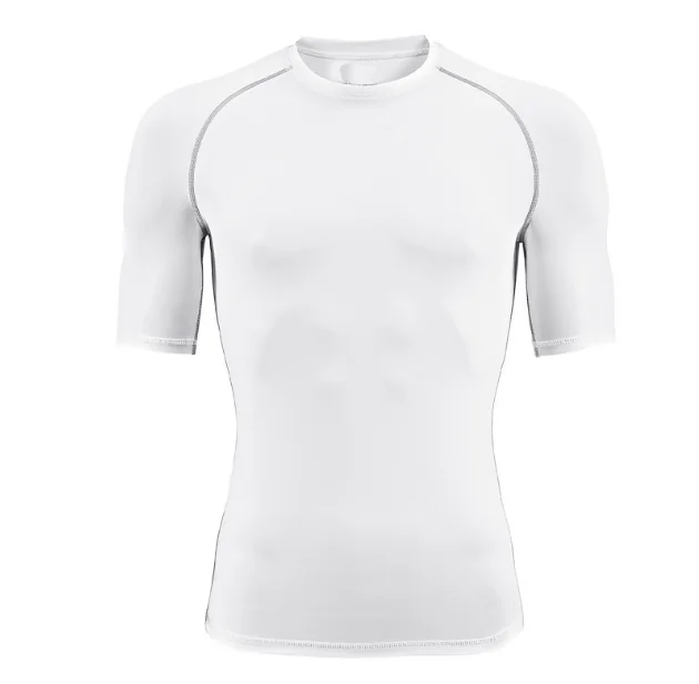 Fitness Mens Gym T Shirt Blank Compress Tshirt Wholesale Buy Fitness