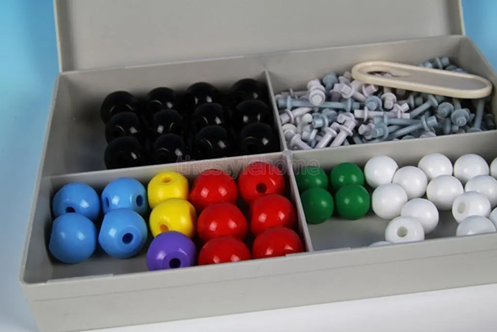 Sangdo Organic Chemistry Scientific Atom Molecular Models Teach Set Kit With Box