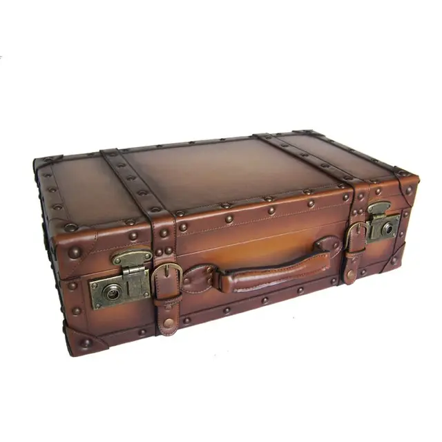 old fashioned luggage