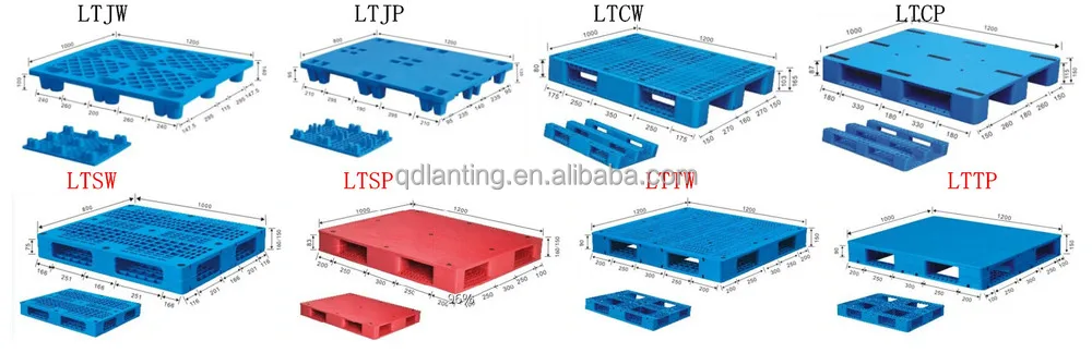 Standard Pallet Size Plastic Pallets With Sides - Buy Standard Pallet ...