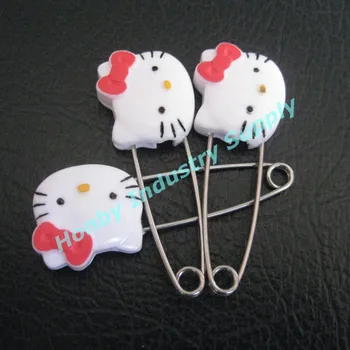 Hello Kitty Diaper Pin Baby Shower Favors