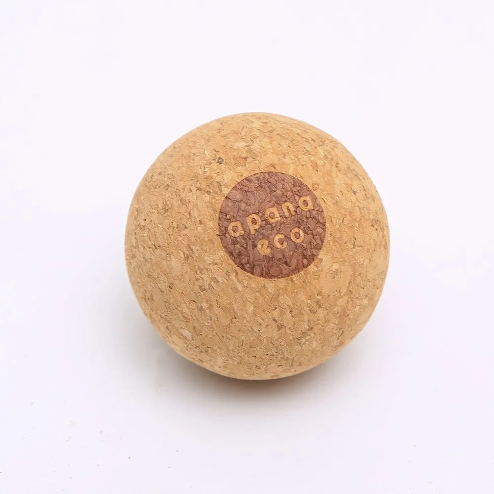 manufacture new product cork double yoga massage ball