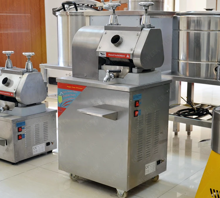 NEWEEK 3 roller electric sugarcane juice machine sugar cane juicer