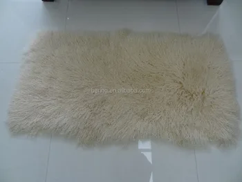 Whole Tibetan Mongolian Long Curly Lamb Fur Rug Hair Whole Tibetan Mongolian Long Curly Lamb Fur Rug Hair Plate